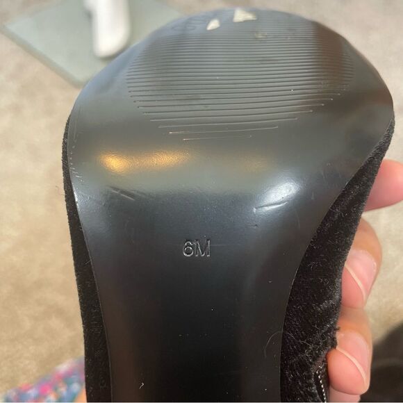 GUESS {6} Over-the-Knee Boots Black Lolo EUC Women’s Velvet Boot - Picture 10 of 10